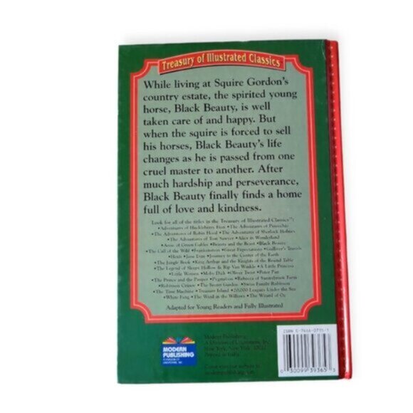 Black Beauty Hardcover Book - Picture 4 of 9